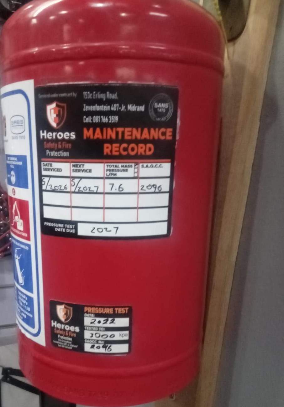 fire extinguisher